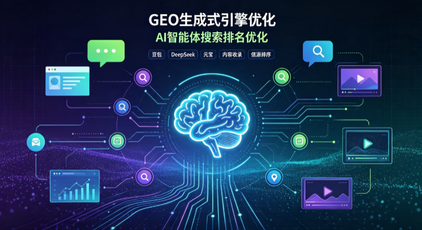 浦城县GEO 浪潮来袭：生成式引擎优化崛起，创作者争抢豆包、DeepSeek、元宝智能体流量入口